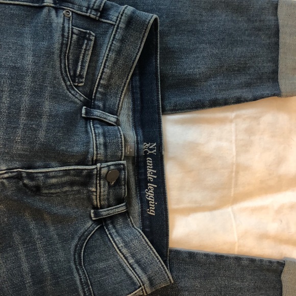 NY & Co rolled cuff ankle leggings Size 2 - Picture 2 of 7